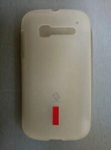 Чохол-бампер силіконовий Alcatel One Touch POP C5 5036 / 5036D білий