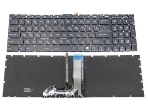 Клавіатура для MSI GT62, GT72, GE62, GE72, GS60, GS70. GL62, GL72, GP62, GP72, CX62 (RU black with Backlit). Оригінал.