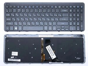 Клавіатура для ноутбука Acer Aspire V5-531, V5-531P, V5-551, V5-551G, V5-571, V5-571G (RU Black з рамкою і