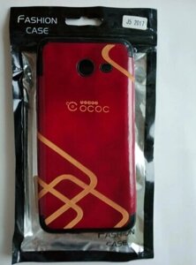 Чохол-бампер ocos Samsung j5 2017 (червоний, чорний)