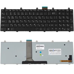 Клавіатура для ноутбука MSI (GT780, GT783) rus, black, підсвітка клавіш (RGB) (ОРИГИНАЛ)