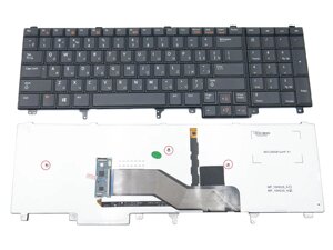 Клавіатура для DELL Latitude E6520, E5520, E5530, E6530, E6540, M4700, M6700, E5520, Precision M4600, M6600, M6800.