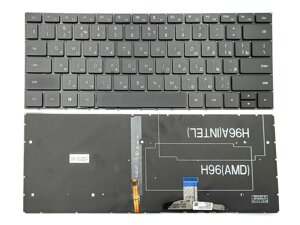 Клавіатура для Huawei MateBook 13 W19 HN-W19R HN-W19L WRT-W09 WRT-W19 W29 (RU Black з підсвіткою). Оригінал в Полтавській області от компании Интернет-магазин aventure