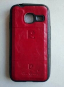 Чохол-бампер Pierr Cardin Samsung J1 mini / J105 червоний