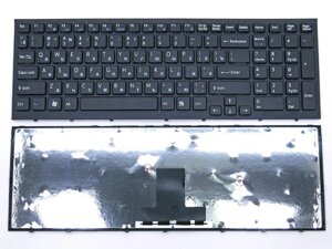 Клавіатура для SONY VPC-EB Series (RU Black з рамкою). OEM