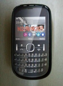 Чохол-бампер Nokia N200 / N201 чорний