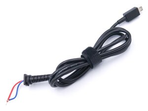 DC кабель (miniUSB Прямокутний) для ASUS X205T (33W, 40W, 45W, 60W) 1.2m. Від блока живлення до ноутбука.
