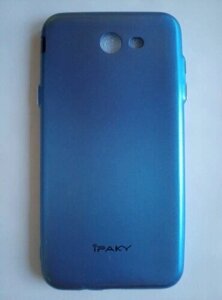Чохол-бампер iPAKY силіконовий Samsung J720 синій