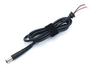 DC кабель (7.4 * 5.0 + Pin) для HP (120W -180W) 2 - проводи. Від блоку живлення до ноутбуку. Для потужних БЖ