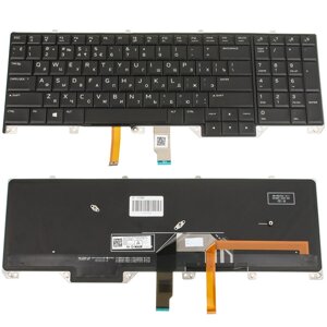 Клавіатура для ноутбука DELL (Alienware: 17 R4, 17 R5) rus, black, підсвічування клавіш (RGB) - версія 1 в Полтавській області от компании Интернет-магазин aventure