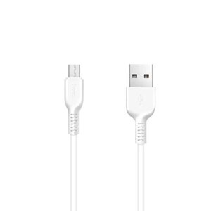USB кабель Hoco X13 Easy Micro USB 2, 4A (1000mm) білий