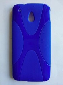Чохол-бампер HTC M4 mini синій, рожевий, зелений