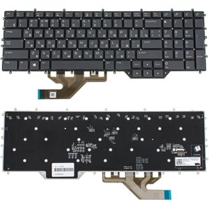 Клавіатура для ноутбука DELL (Alienware: Area 51m R2, M17 R2, M17 R3) rus, black, підсвічування клавіш (RGB) в Полтавській області от компании Интернет-магазин aventure