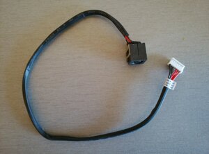 Роз'єм живлення PJ562 (DELL E6400) кабелем