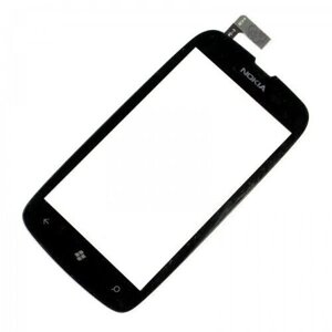 Сенсор (тачскрін) Nokia 610 Lumia чорний *