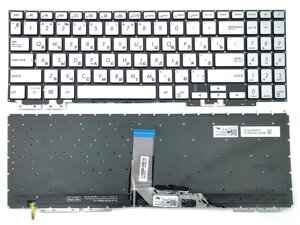 Клавіатура для ASUS ZenBook UX562FA, UX562FAC, UX562FD, UX562FDX (RU Silver без рамки з підсвіткою). Оригінал в Полтавській області от компании Интернет-магазин aventure