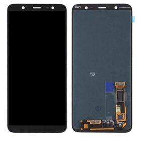 Дисплей Samsung J810 Galaxy J8 2018 OLED з сенсором чорний