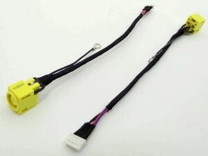 Роз'єм живлення ноутбука Lenovo ThinkPad SL300 SL400 SL500 з кабелем. (PJ426) (7.8 * 5.5 + Central pin)