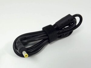 DC кабель HP, LG 65W (4.8 * 1.7) від блоку живлення до ноутбуку. Кабель з феритовим фільтром і застібкою.