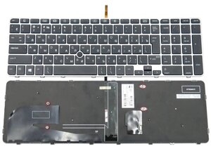 Клавіатура для HP EliteBook 850 G3, 850 G4, 755 G3, 755 G4, ZBook 15u (RU Black Верт. Enter + підсвічування). Оригінал. в Полтавській області от компании Интернет-магазин aventure