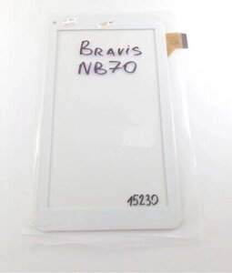 Сенсор (тачскрін) Bravis (186*104) NB70/ NM701/ NP72 тип 2/ Archos 70c Cobalt/ AP-112BF білий * в Полтавській області от компании Интернет-магазин aventure