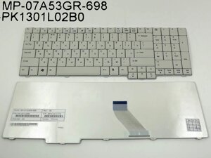 Клавіатура для ACER Aspire 9400, 9300, 7000, 5735, 6930, 5635, 5235, eMachines E528 (RU Gray Сіра). Оригінал.
