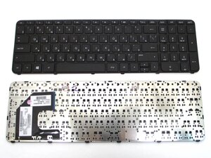 Клавіатура для HP Pavilion 15-B/ 15T-B/ 15Z-B series чорна + російська +рамка оригінал
