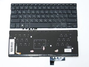 Клавіатура для ASUS zenbook UX331FN UX331U UX331UN (RU Black з підсвічуванням). Оригінал.