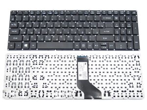 Клавіатура для ACER Aspire E5-522, E5-573, E5-532G, E5-722, E5-772, V3-574G, A315, A715, ES1-523 (RU Black без рамки).