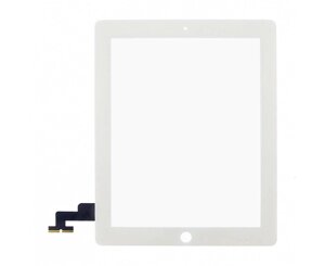Сенсор (тачскрін) для iPad 2 (A1395/ A1396/ A1397) білий (повний комплект)
