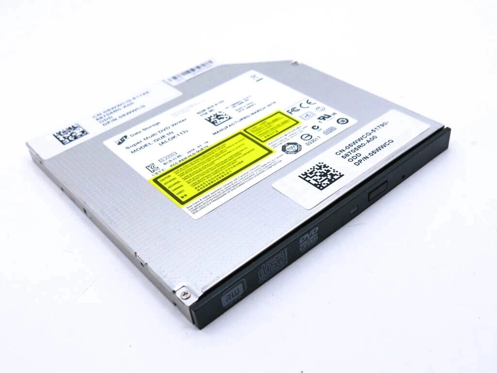 DVDRW привід для ноутбука SATA 9.5mm Hitachi-LG GUE1N Super. Slim (SATA привід SLIM 9.5мм для ноутбуків) - розпродаж