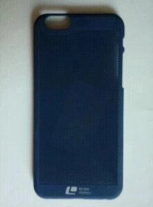 Чохол-бампер пластиковий для iPhone 6 синій