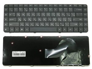 Клавіатура для HP Compaq CQ62/ G62/ CQ56/ G56 чорна + російська