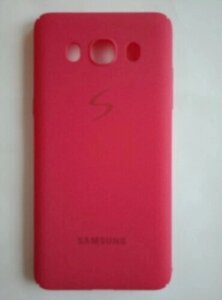 Чехол-бампер soft touth Samsung j510 розовий