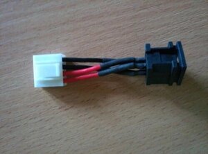 Роз'єм живлення PJ203 (Toshiba) з кабелем (4 pin)