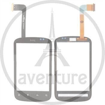 Сенсор (тачскрін) HTC A310 Explorer чорний від компанії Інтернет-магазин aventure - фото 1