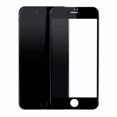 Скло екрану для iPhone 8 Plus чорне + ОСА плівка та рамка від компанії Інтернет-магазин aventure - фото 1
