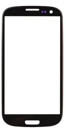 Скло екрану Samsung i9300/ i9305 Galaxy S3 чорне * від компанії Інтернет-магазин aventure - фото 1