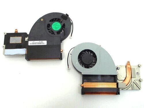 Вентилятор (кулер) для Toshiba Qosmio X500, X505, X505-Q887, X505-Q888 (з радіатором) від компанії Інтернет-магазин aventure - фото 1