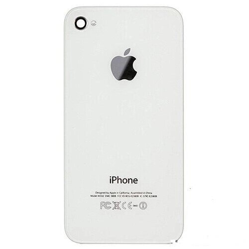 Задня кришка для iPhone 4S біла від компанії Інтернет-магазин aventure - фото 1