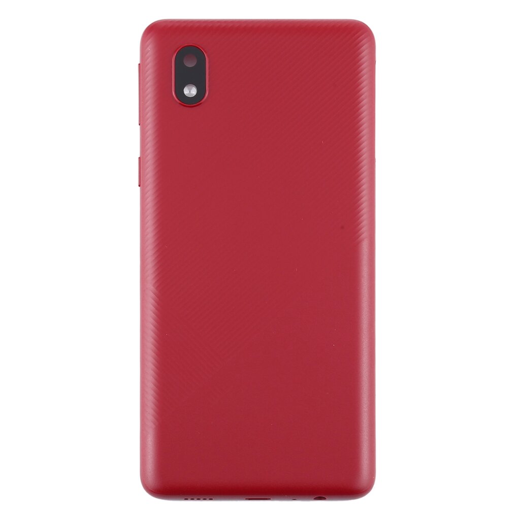 Задня кришка Samsung A013F Galaxy A01 Core червона Red + Скло камери від компанії Інтернет-магазин aventure - фото 1