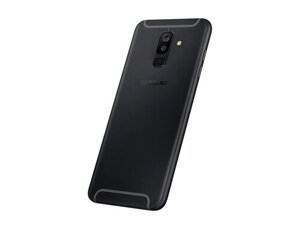 Задня кришка Samsung A605F Galaxy A6 Plus 2018 чорна Black + Скло камери