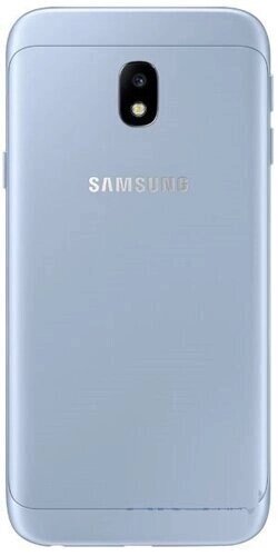 Задня кришка Samsung J330F Galaxy J3 2017 серебряна Silver* від компанії Інтернет-магазин aventure - фото 1
