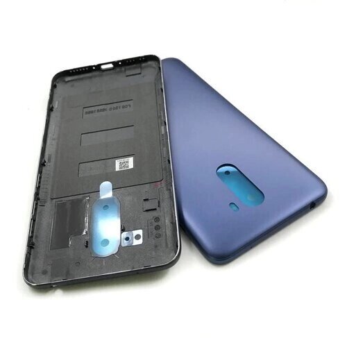 Задня кришка Xiaomi Pocophone F1 синя Steel Blue від компанії Інтернет-магазин aventure - фото 1