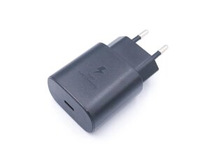 Зарядний пристрій для планшета, смартфона (Type-C) 5V/3A, 9V/2.77A PD Adapter 25W Чорний. Швидка зарядка.