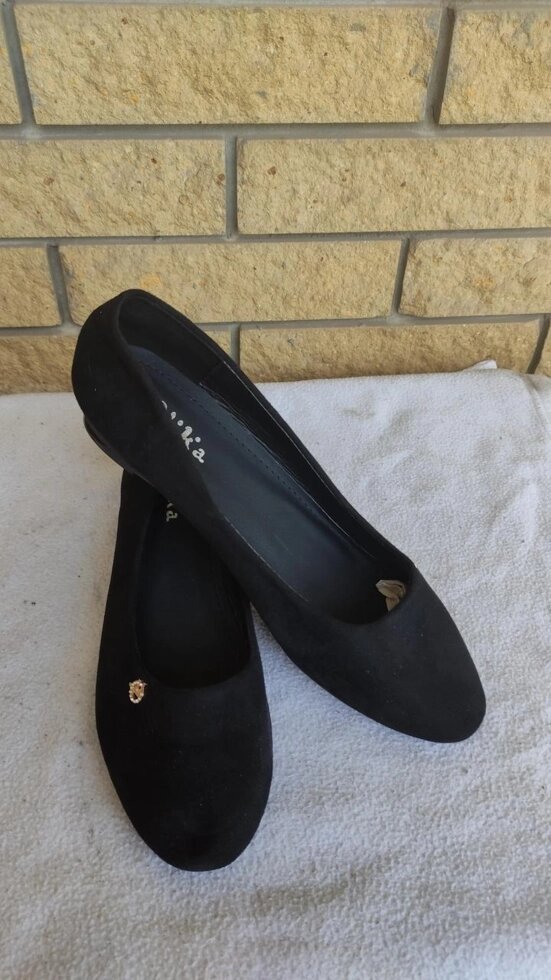 Балетки, туфлі, еспадрільї жіночі великих розмірів на широку ногу VIKA від компанії ГАРДЕРОБ - фото 1
