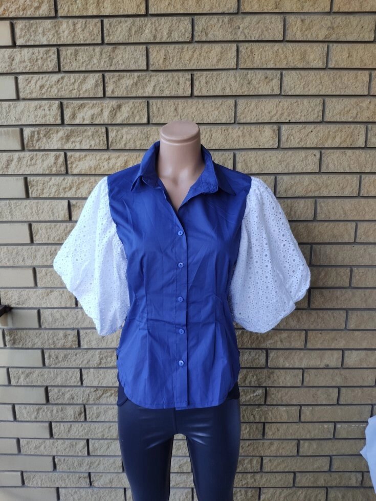 Блузка, сорочка жіноча коттонова NN від компанії ГАРДЕРОБ - фото 1