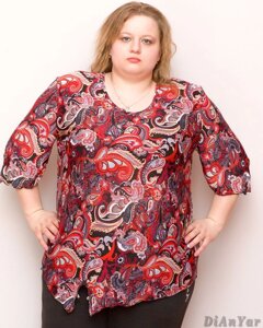Блузка жіноча великого розміру FASHION