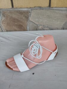 Босоніжки жіночі модні зі шнурівкою PRINT