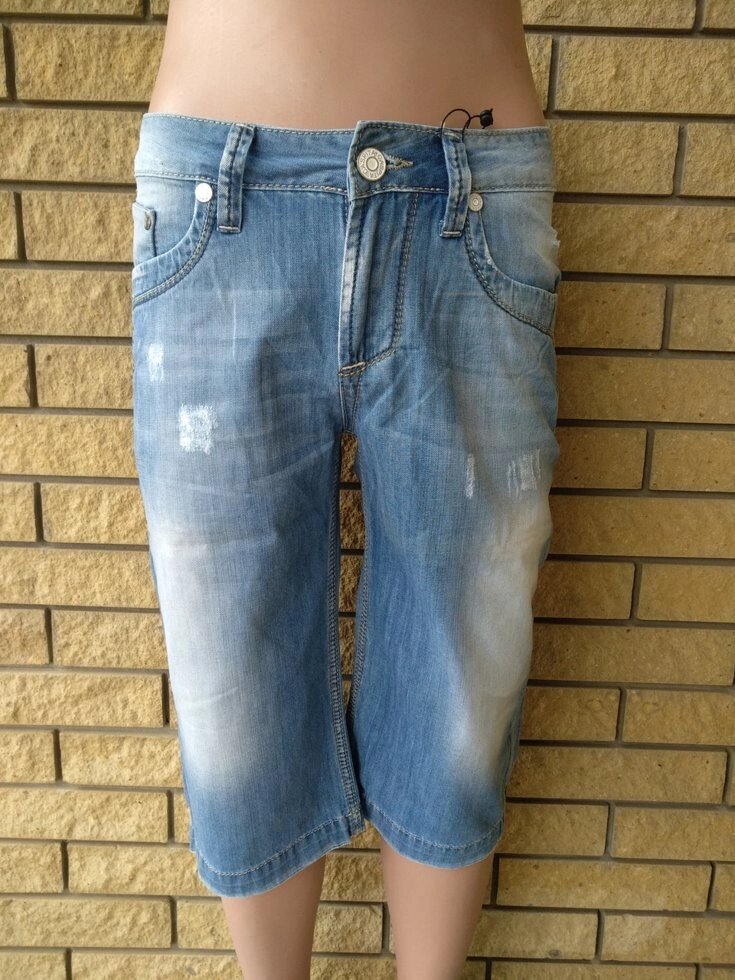 Бриджі чоловічі джинсові CASPITA Туреччина від компанії ГАРДЕРОБ - фото 1